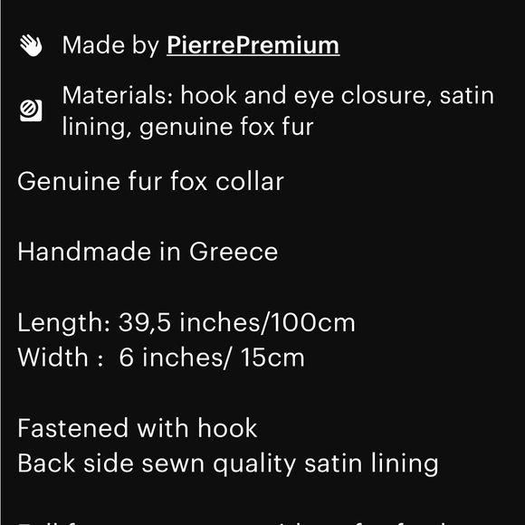 Elegant Gray Fur Collar - Picture 8 of 8